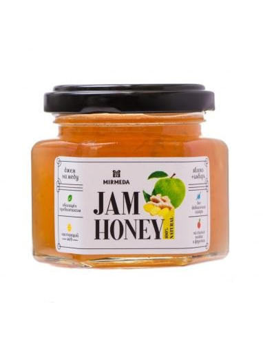 Джем на меду яблоко и имбирь мини