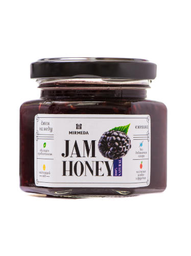 Джем на меду ежевика мини