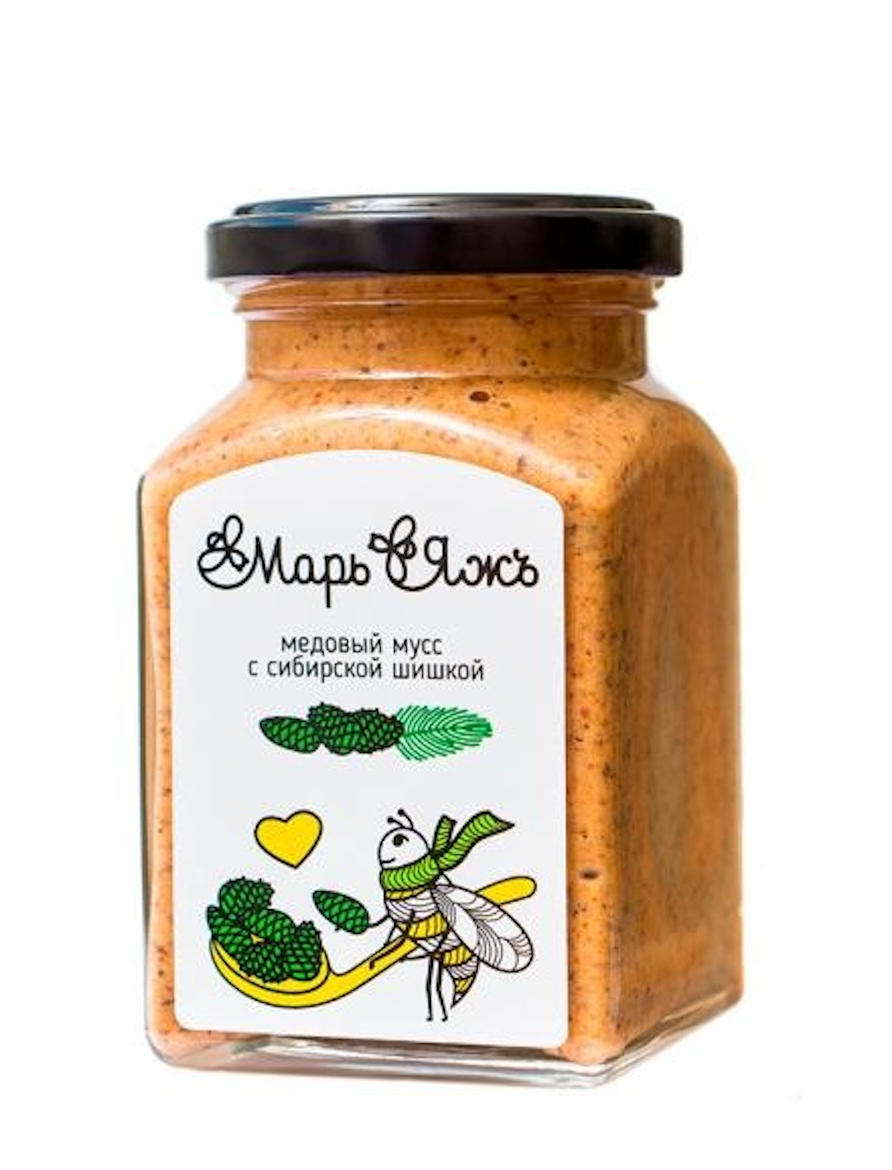 Медовый мусс с Сибирской шишкой