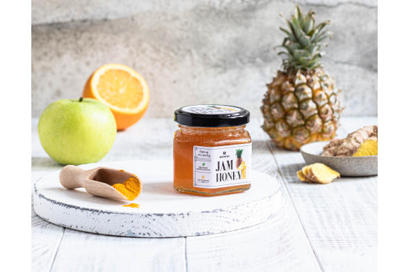 Джем на меду ананас мини