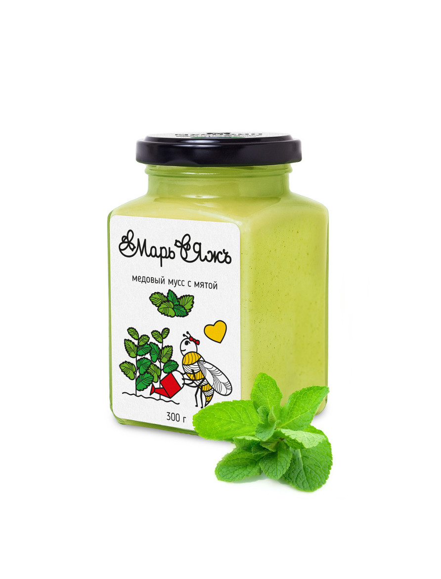 Медовый мусс с мятой