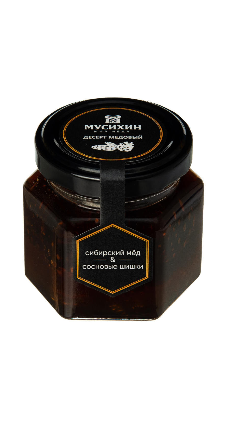 ДЕСЕРТ МЕДОВЫЙ «СИБИРСКИЙ МЁД & СОСНОВЫЕ ШИШКИ»