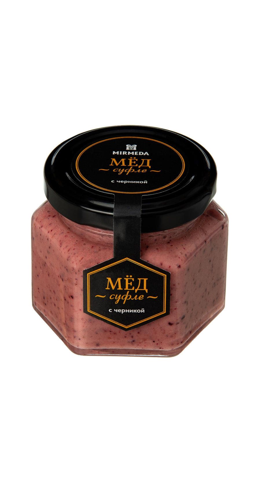 Медовое суфле с черникой