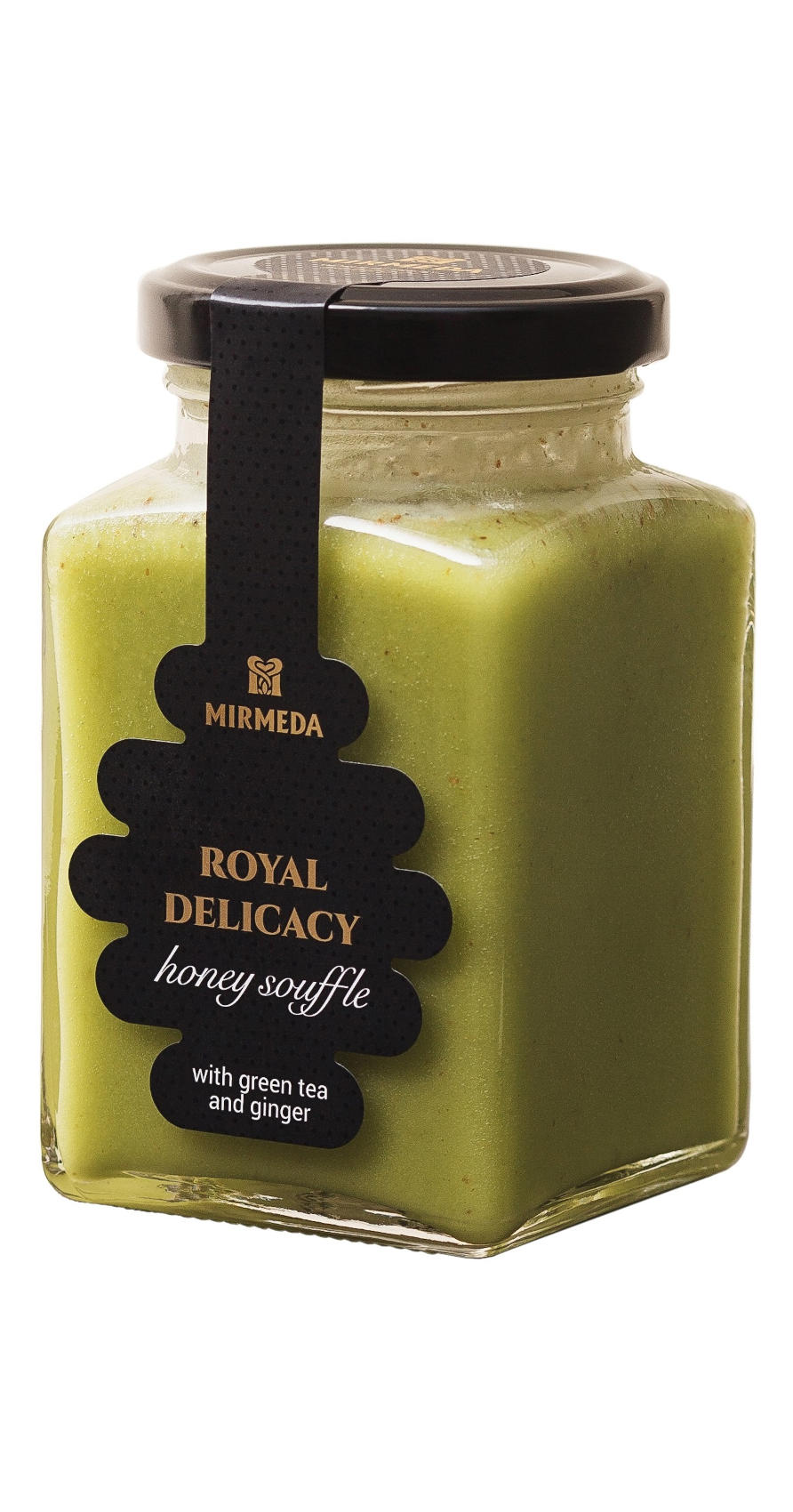 Медовое суфле с зеленым чаем и имбирем