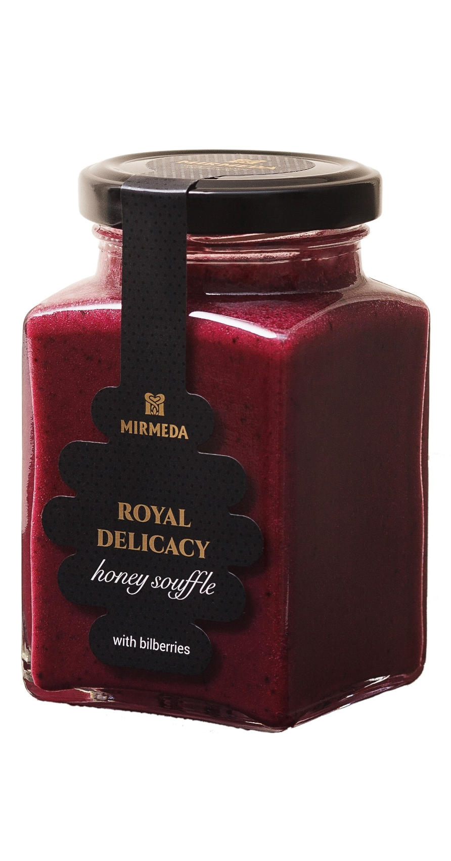 Медовое суфле с черникой