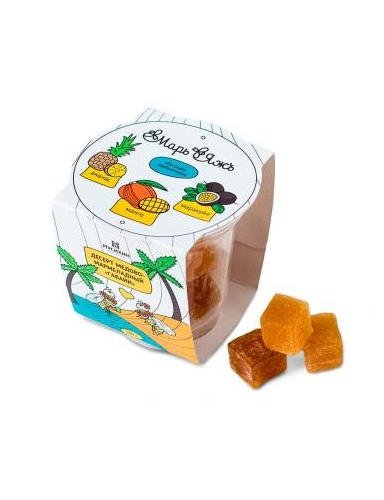 Десерт медово-мармеладный Гавайи