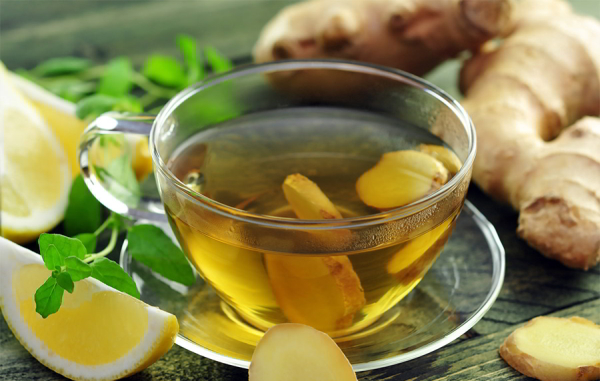 зелёный час с мёдом и имбирем и лимоном для похудения