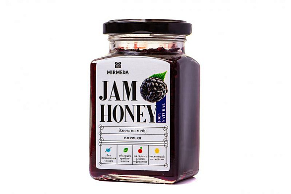Джем на меду ежевика