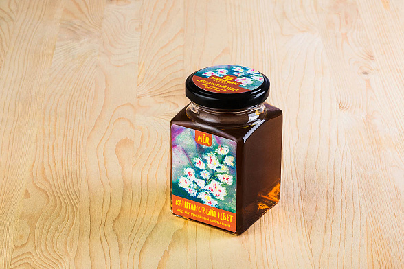 Мёд каштановый цвет