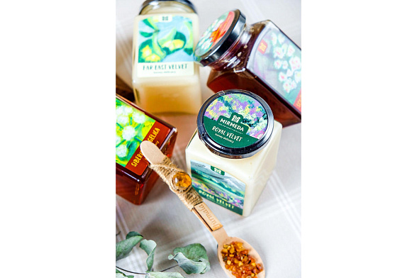 Натуральный мёд с прополисом