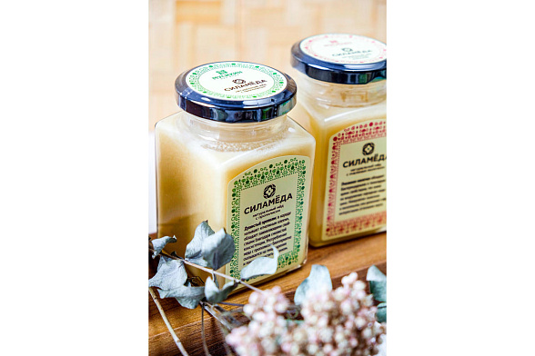 Натуральный мёд с женьшенем