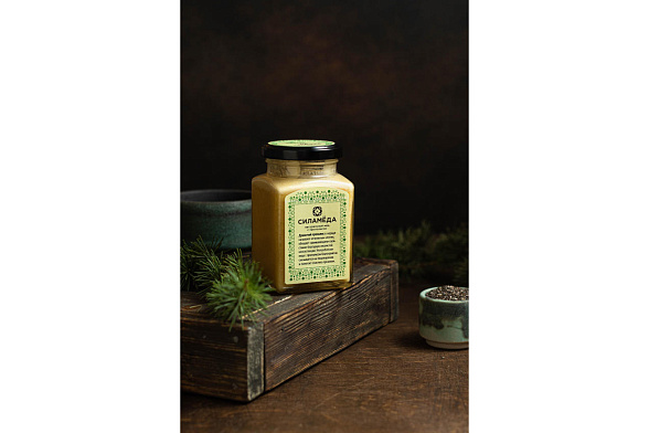 Натуральный мёд с прополисом