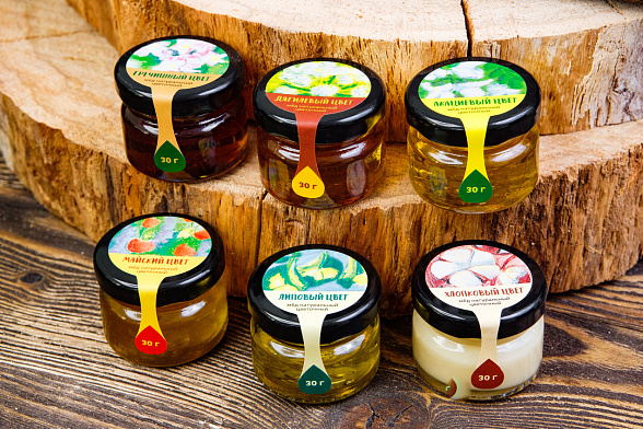 Мёд акациевый цвет (30г.)