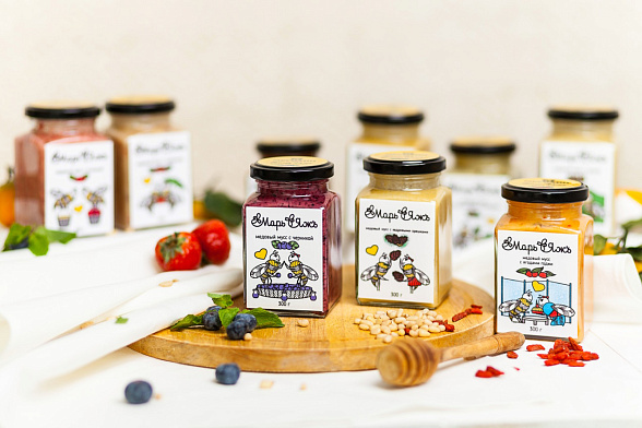 Медовый мусс с облепихой